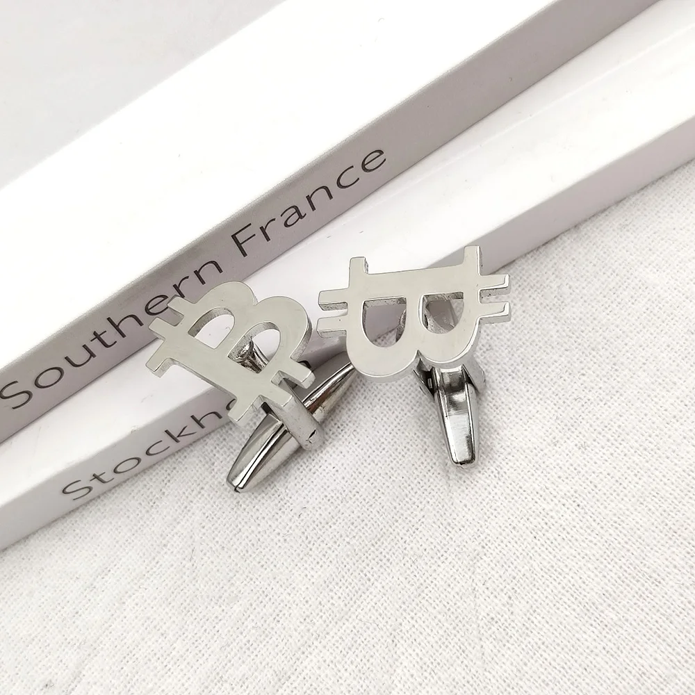 Bitcoin Cufflinks