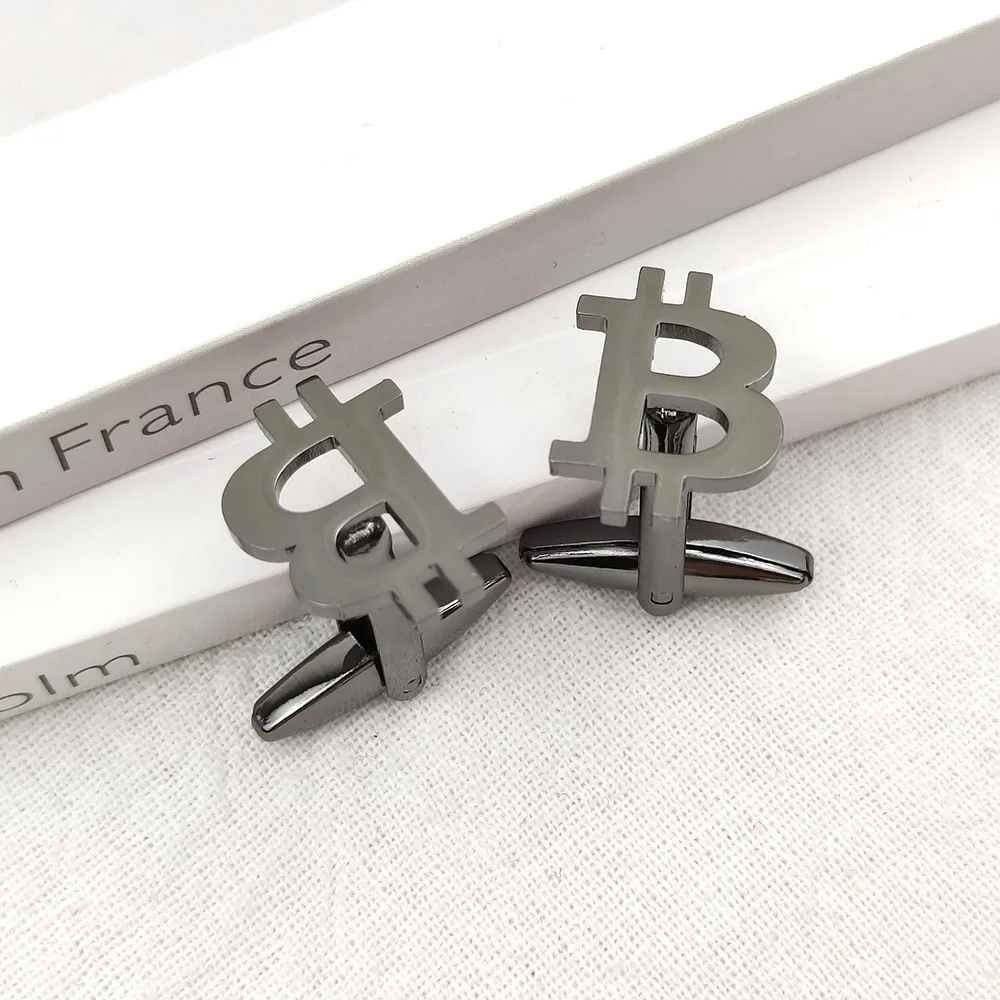 Bitcoin Cufflinks