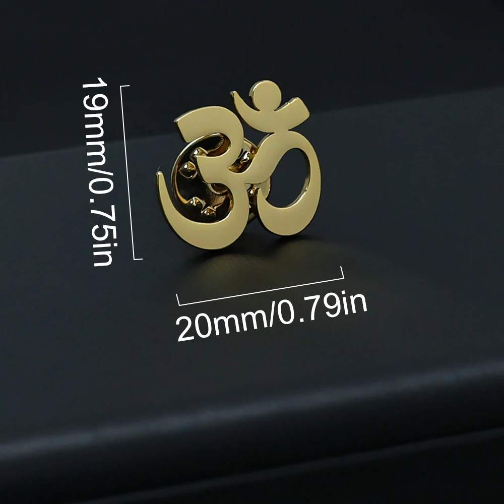 OM Lapel Pin