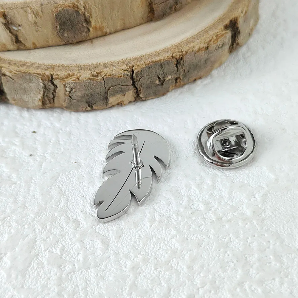 Feather Brooch Pin