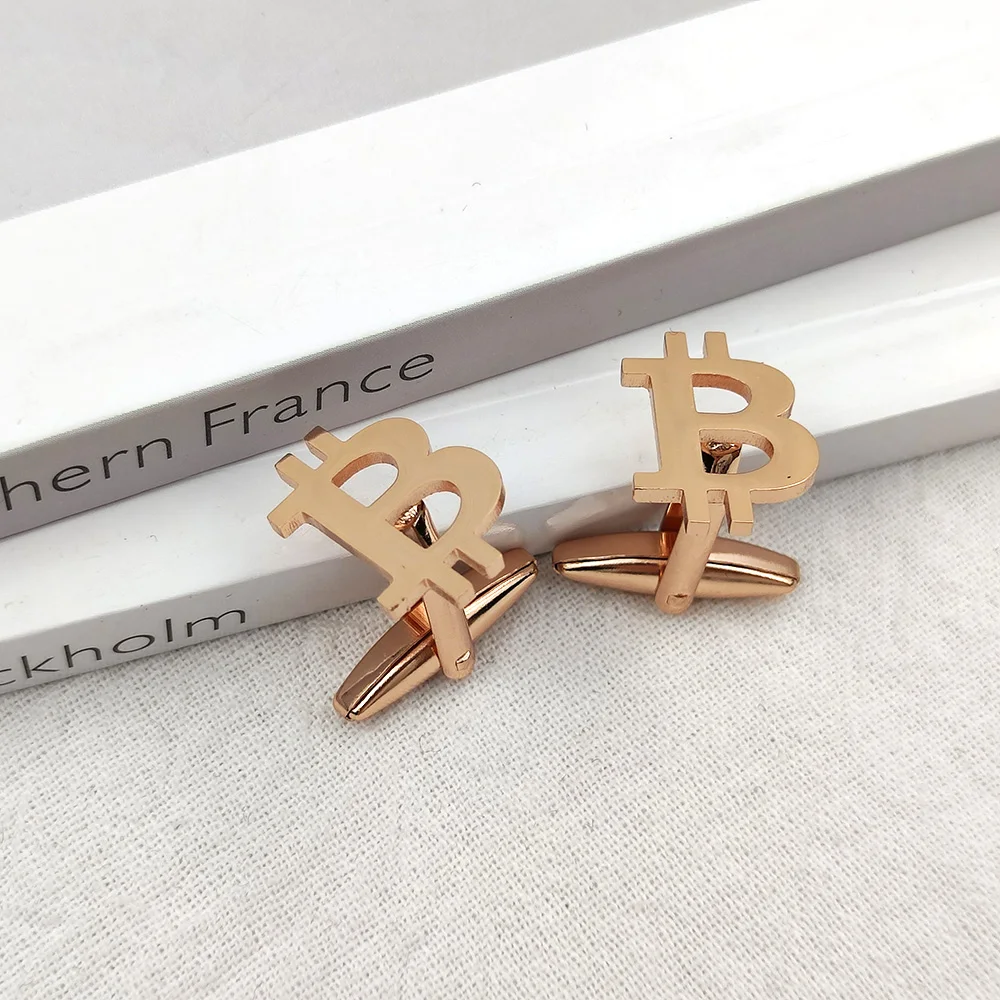 Bitcoin Cufflinks