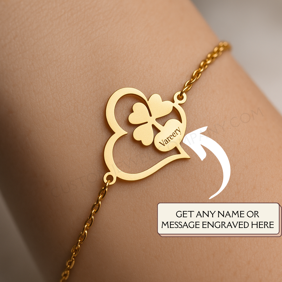 Clover of Heart Bracelet