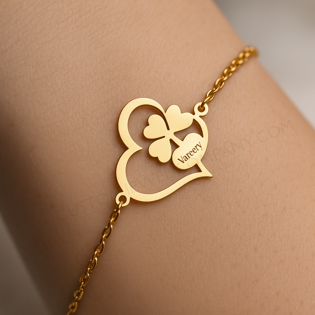 Clover of Heart Bracelet