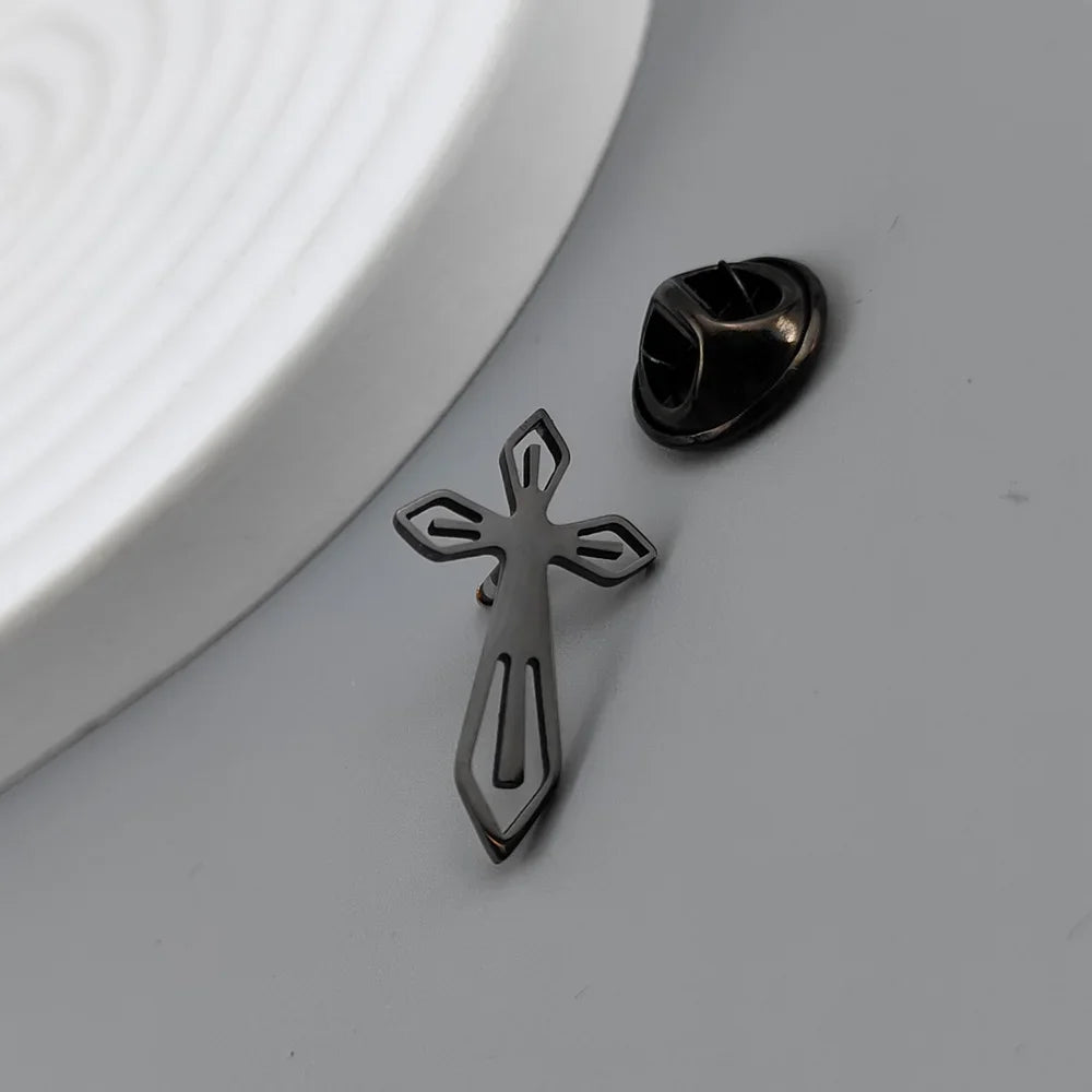 Cross Brooch Pin