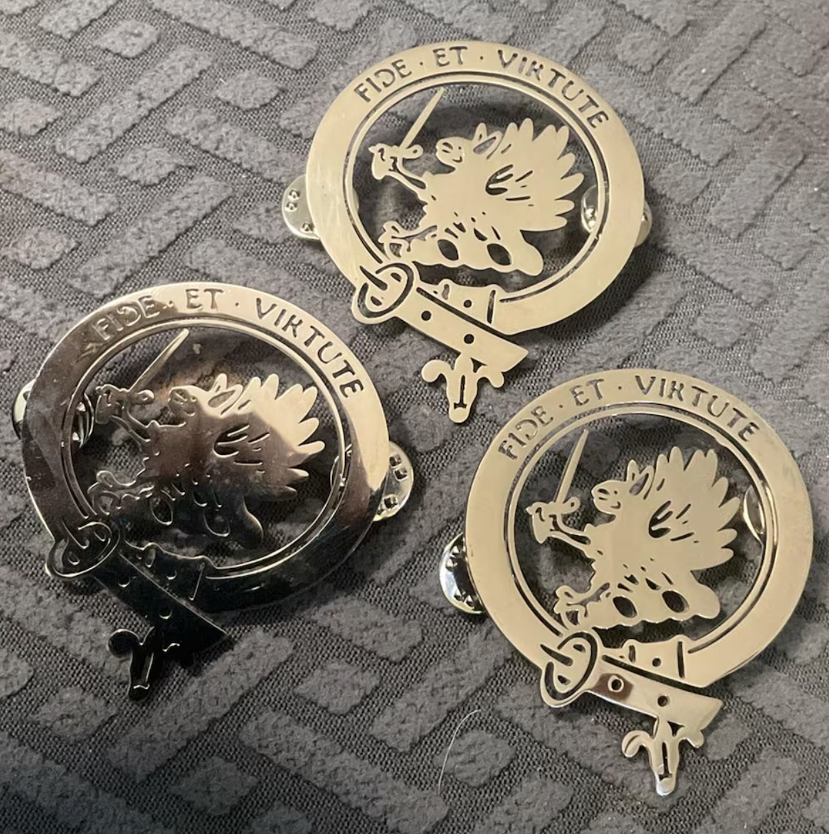 Custom Logo Brooch