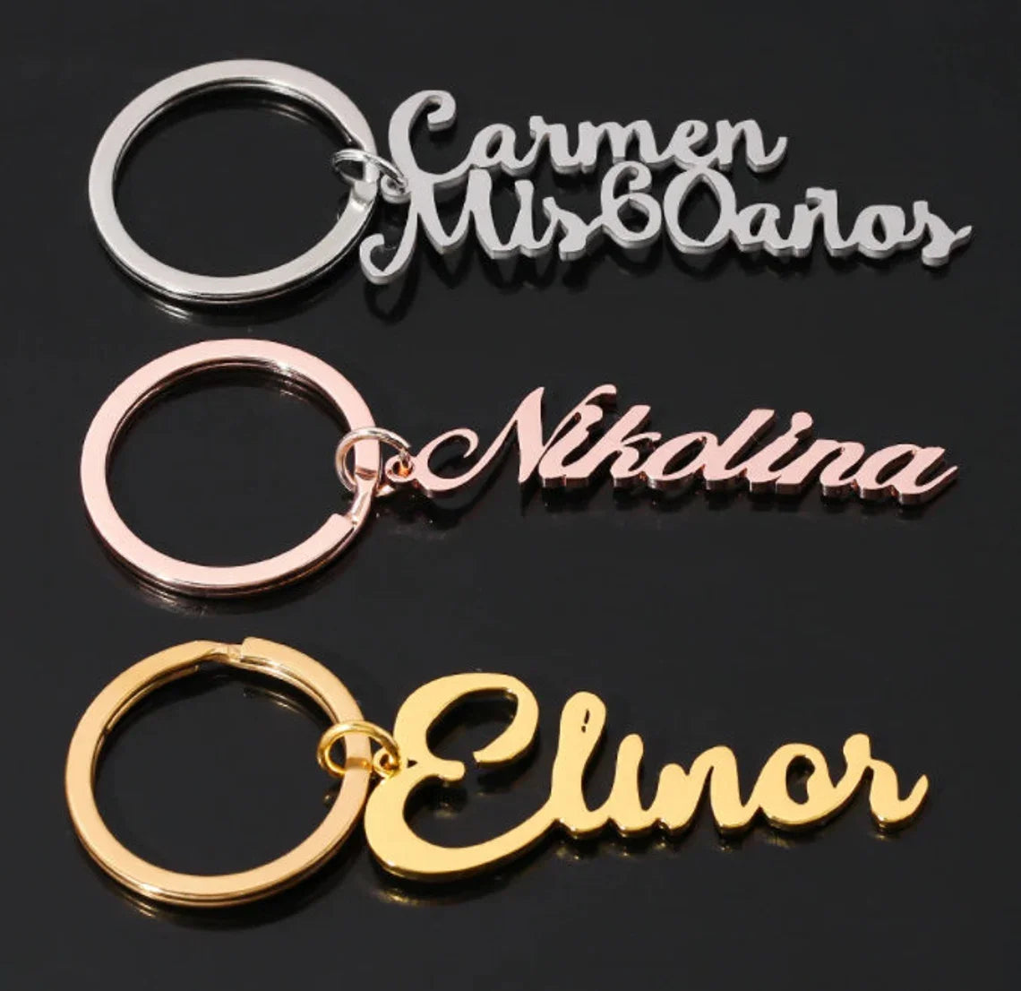 Custom Name Keychain