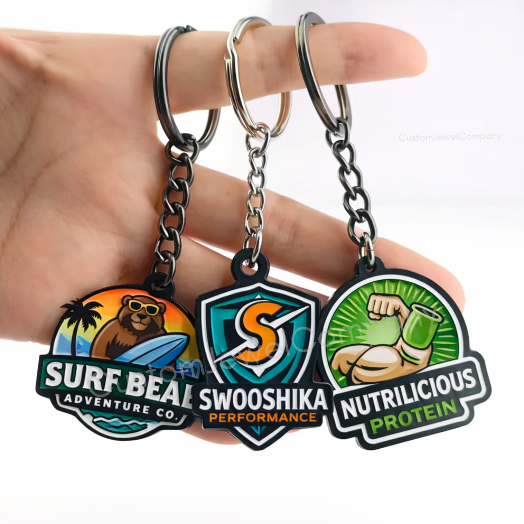 Custom Logo Metal Keychains