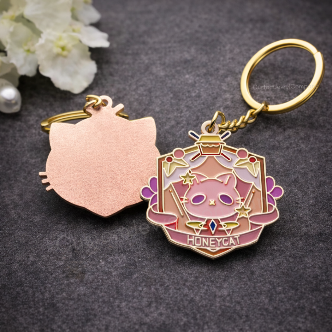 Custom Logo Metal Keychains