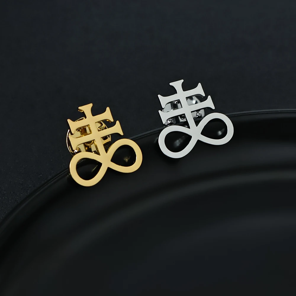 Leviathan Cross Brooch