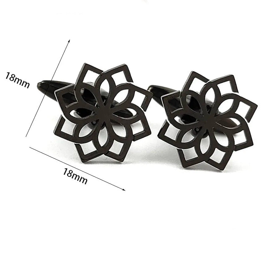 Sacred Flower Cufflinks