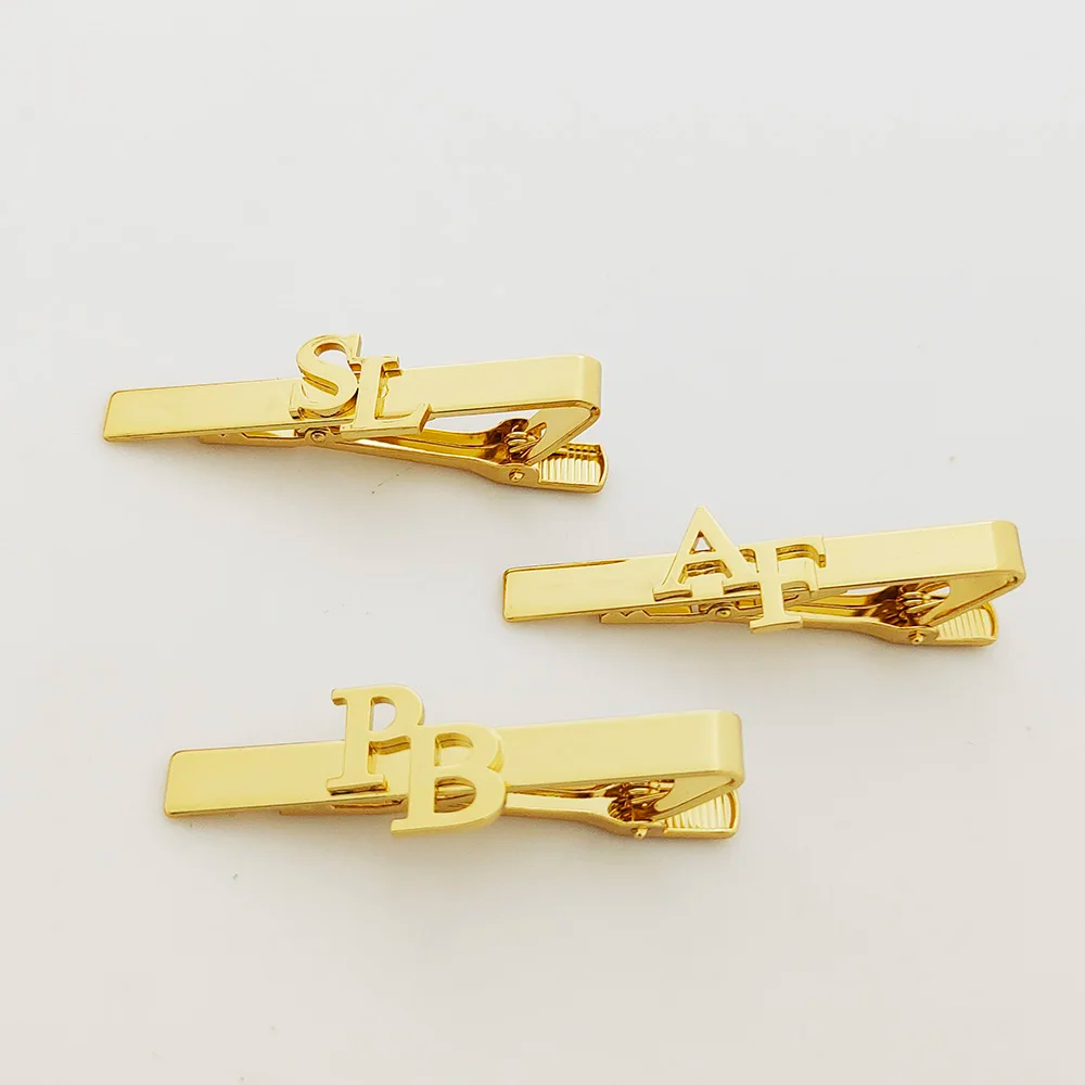 Custom Name Tie Clips