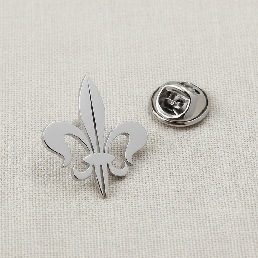 French Fleur-De-Lis Lapel Pin