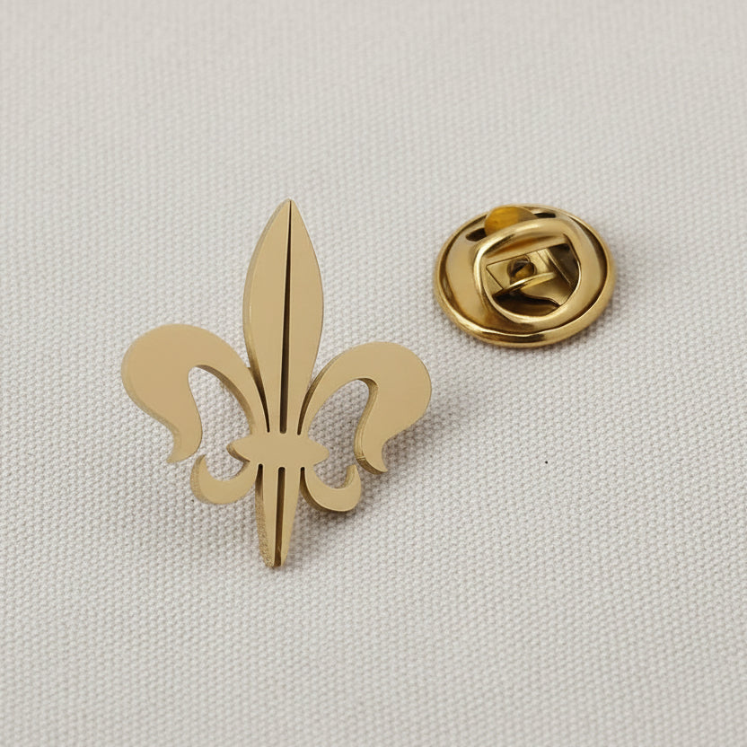 French Fleur-De-Lis Lapel Pin