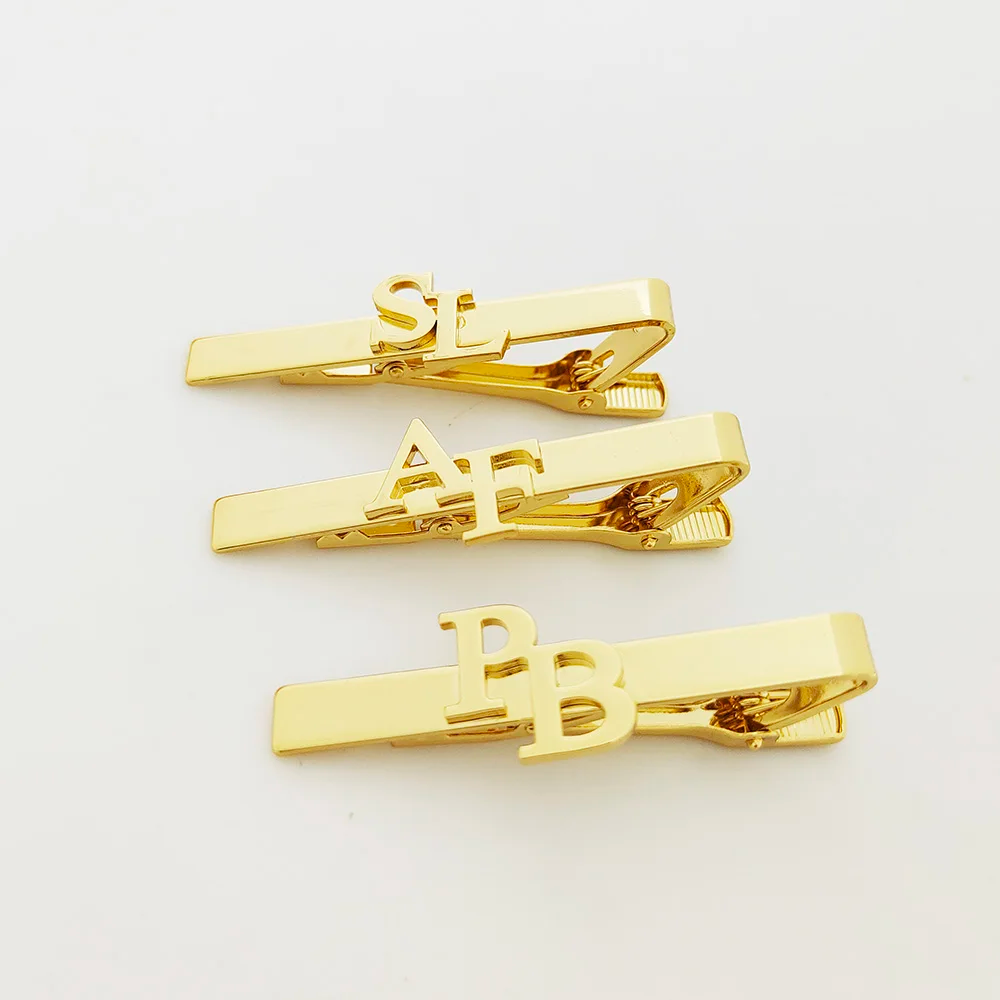 Custom Name Tie Clips