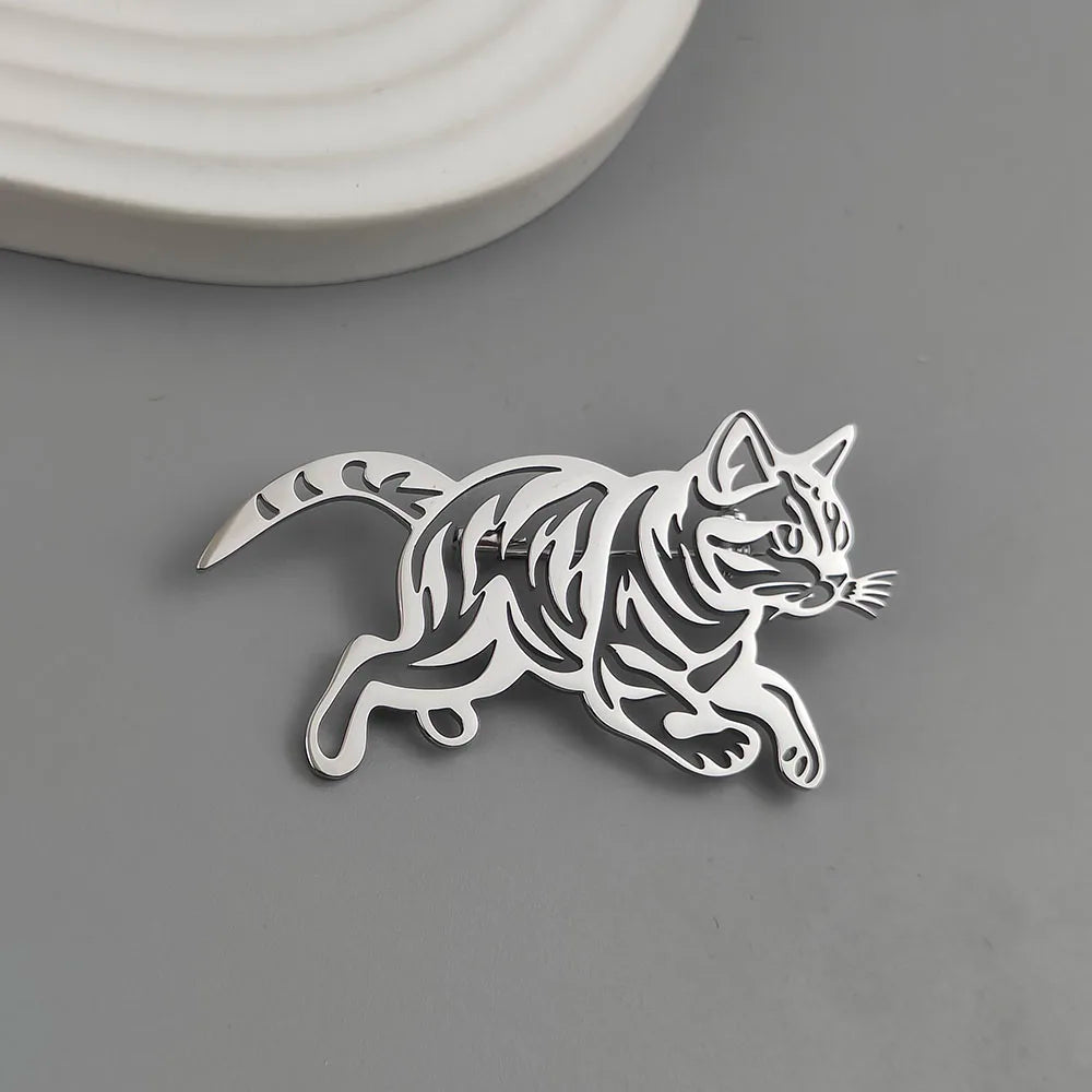 Cat Brooch Pin
