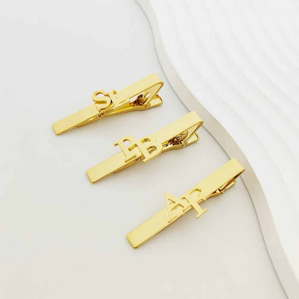 Custom Name Tie Clips