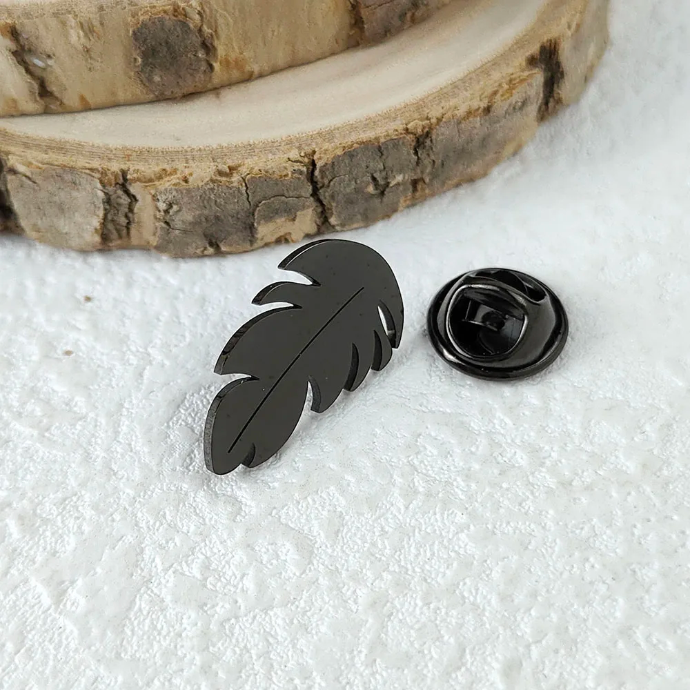 Feather Brooch Pin