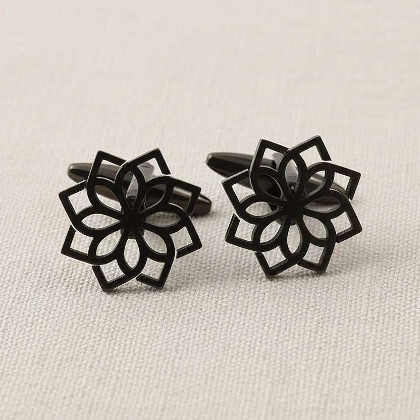 Sacred Flower Cufflinks