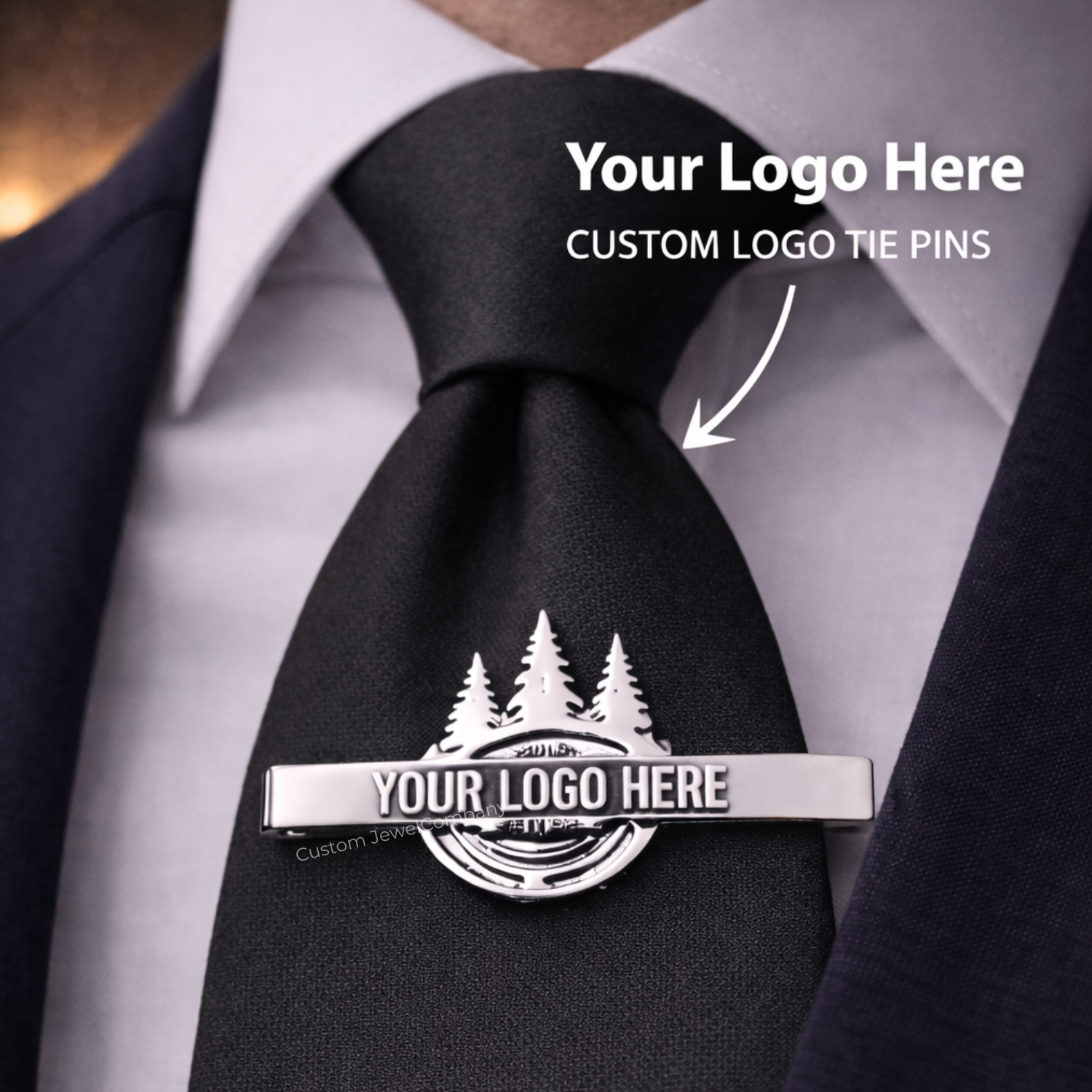Custom Logo Tie Clips