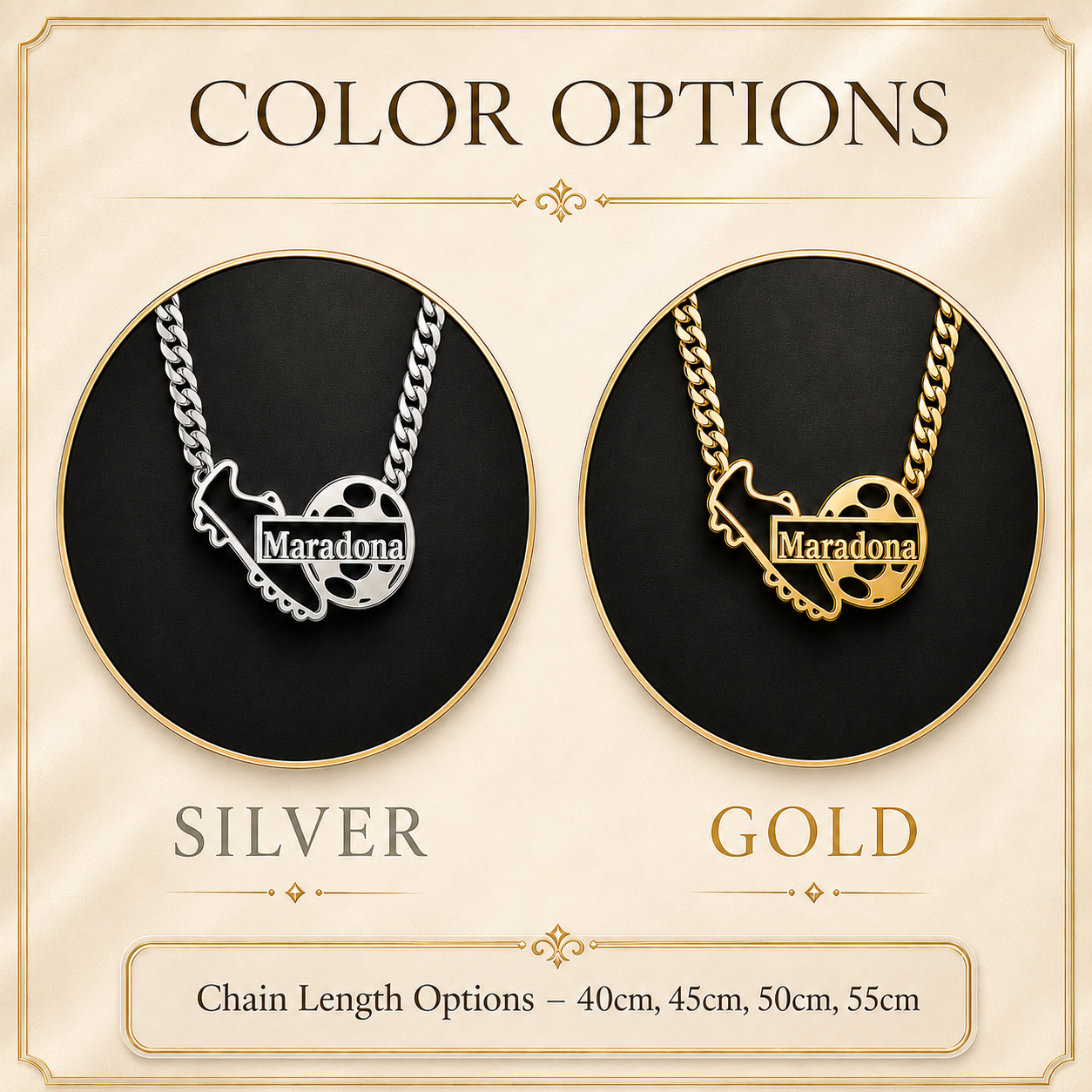 Custom Logo Necklace - Bold Chain