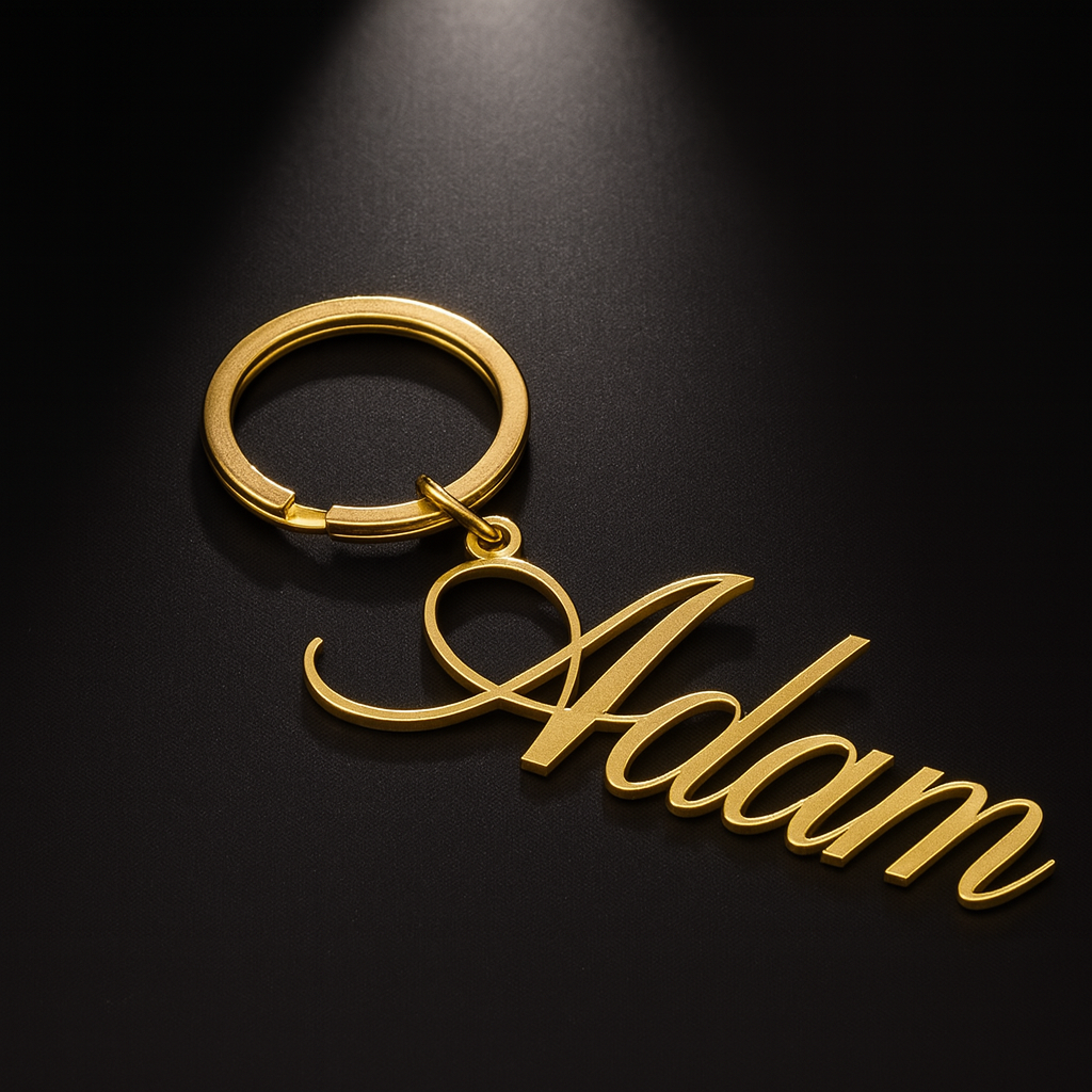 Custom Name Keychain