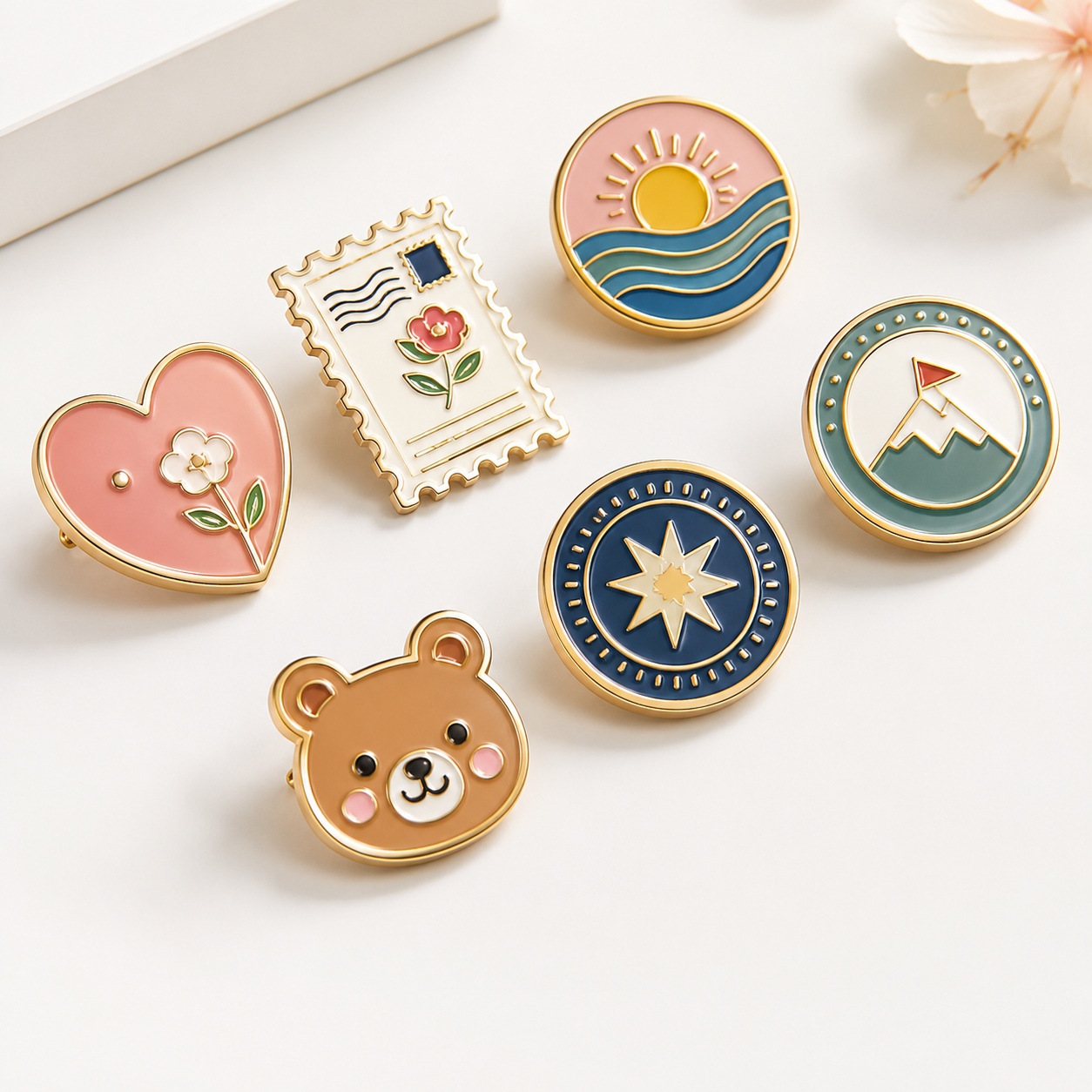 Custom Logo Enamel Pins