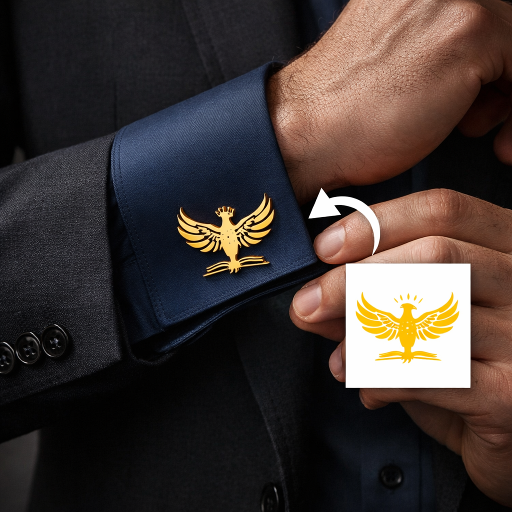 Custom Logo Cufflinks