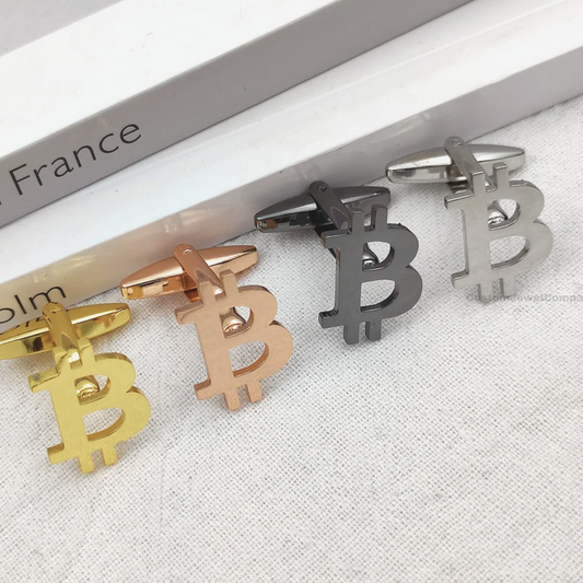 Bitcoin Cufflinks