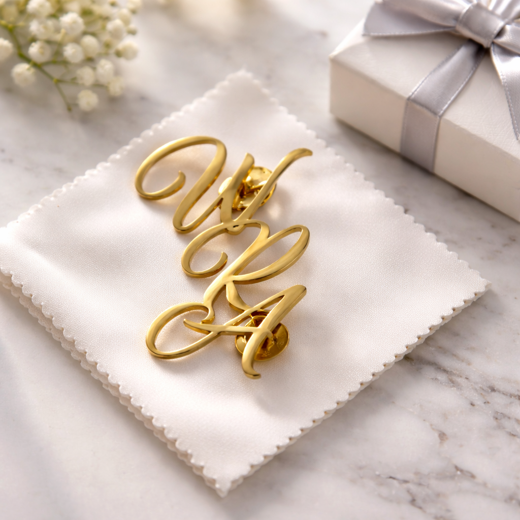 Broche avec nom personnalisé