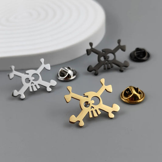 Classic Skull Lapel Pin