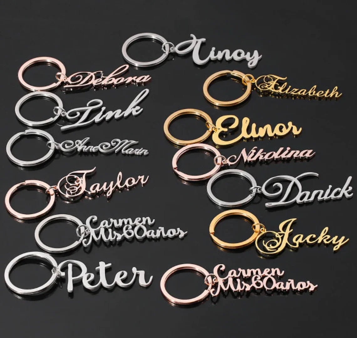 Custom Name Keychain